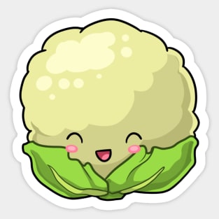 Kawaii cabbage vegetable Sticker